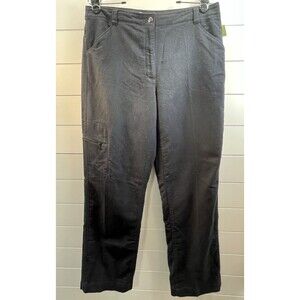 Orvis Pants Womens Chamois Pants Sz 12 Black Utility Performance Stretch NWT